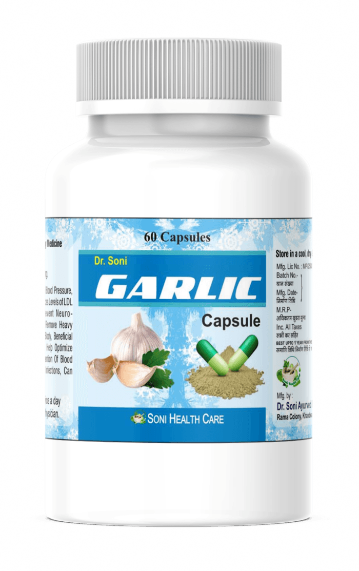 Natural Pure Garlic Capsule