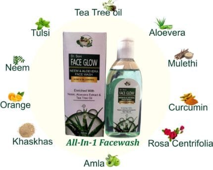 Face Glow Neem And Aloevera Face Wash